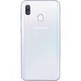 Samsung Galaxy A40 Blanc + Verre trempé-2