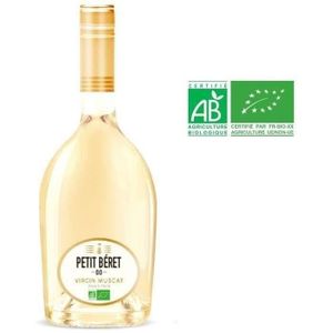 APERITIF SANS ALCOOL Le Petit Béret Virgin Muscat - Boisson sans Alcool à base de raisin - Bio - 75 cl