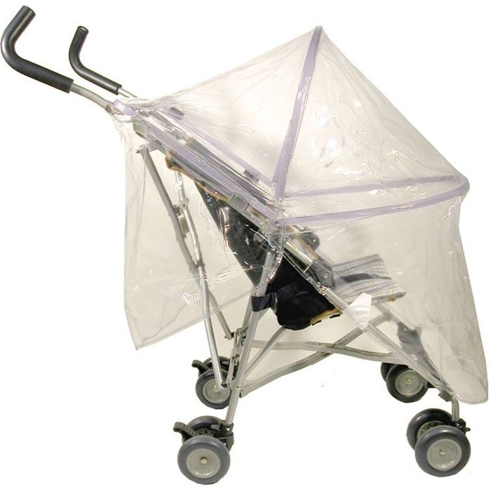 habillage pluie poussette bambisol