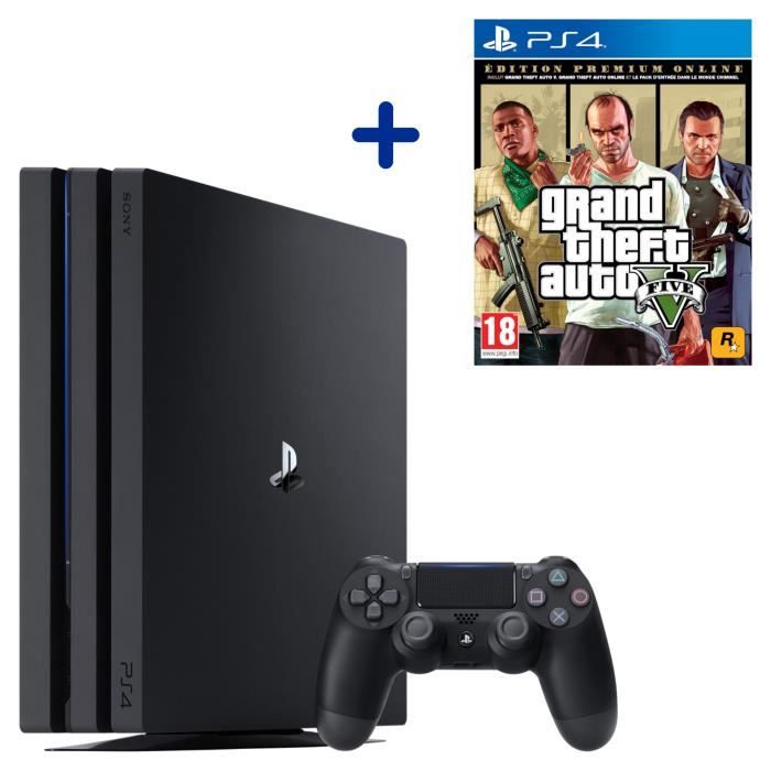 Jeu Vidéo PS4 Gta Grand Theft Voiture 5 sony PLAYSTATION 4 Premium