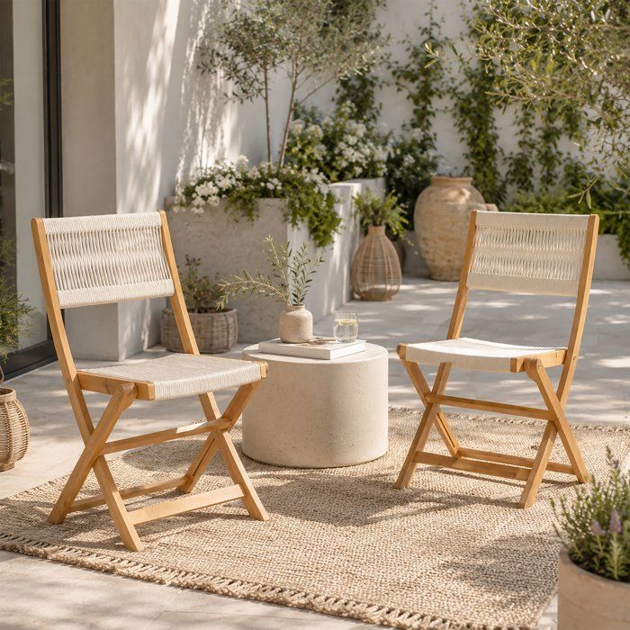 Lot de 2 Chaises de plage pliantes gris aluminium et textilène FR46369