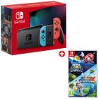 Pack Nintendo : Console Nintendo Switch • Néon + Super Mario Galaxy 1 + 2