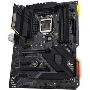 ASUS Carte mère Z490 TUF GAMING Z490-PLUS - ATX