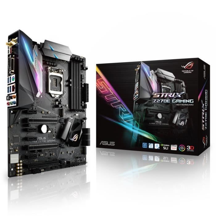 ASUS Carte mère STRIX Z270E GAMING  90MB0RN0-M0EAY0