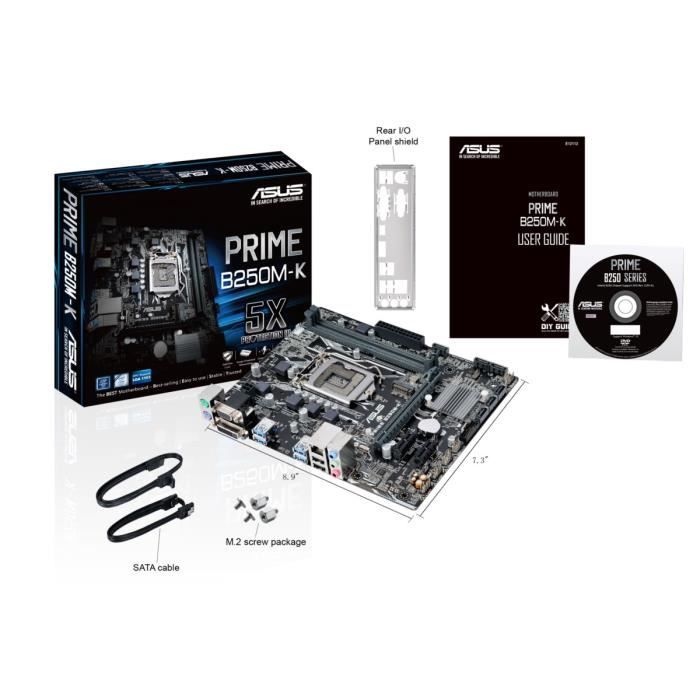 Asus Carte mère PRIME B250M K Socket LGA 1151 2400 MHz