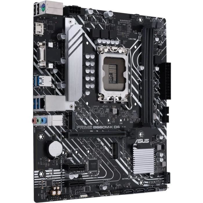 Carte Mère - ASUS - PRIME B660M-K D4 - (90MB1950-M0EAY0) - Cdiscount  Informatique