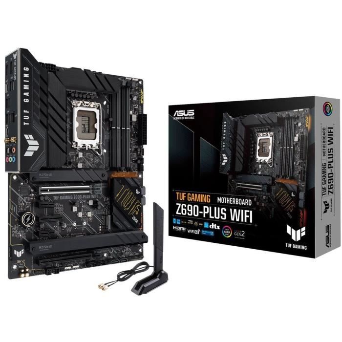 Carte Mère – ASUS – TUF GAMING Z690-PLUS WIFI –  (90MB1AW0-M0EAY0)
