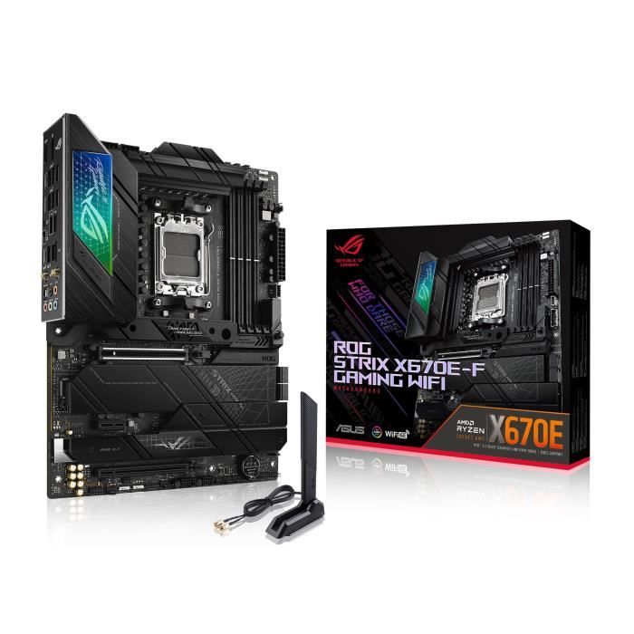 ASUS ROG STRIX X670EF GAMING WIFI Carte mère Socket AM5 AMD X670 Cdiscount Informatique