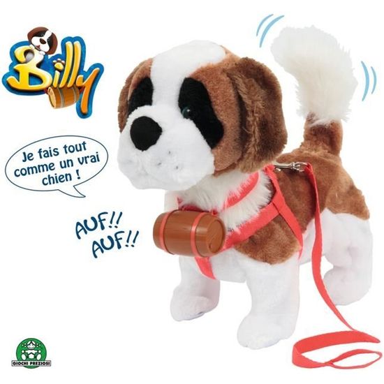 Mon Chien Billy Peluche interactive à fonctions GIOCHI PREZIOSI