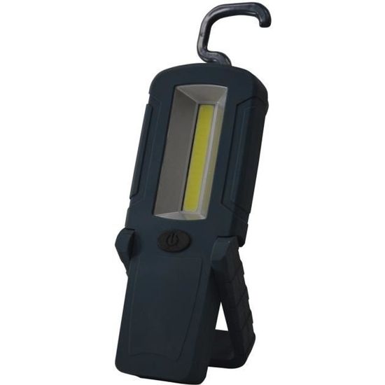 I-WATTS Lampe de poche Led COB 3W à pied orientable