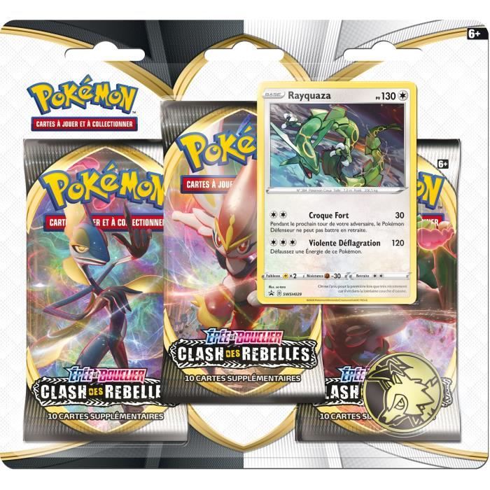 Classeur Pokémon avec 1 Booster Epée et Bouclier 07 - Carte à