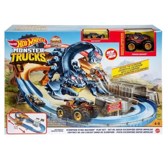 Circuit Motorisé Monster Trucks Scorpion - HOT WHEELS - 2
