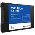 WESTERN DIGITAL Disque dur SA510 - SATA SSD - 1TB interne - Format 2.5" - Bleu-1