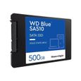 WESTERN DIGITAL Disque dur SA510 - SATA SSD - 500GB interne - Format 2.5" - Bleu-1