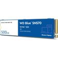Disque SSD Interne - WD - SN570 NVMe - 500GB -  (WDS500G3B0C)-1