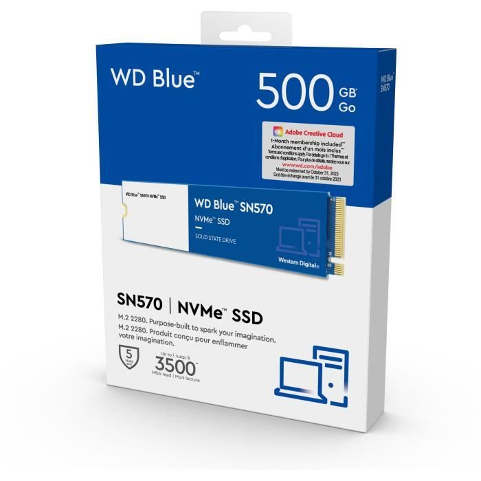 Disque SSD NVMe™ WD Blue™ SN580