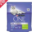 PURINA ONE Spécial Chat Sensible - Dinde et Riz - 450 g (x10) - Pour chat adulte-0