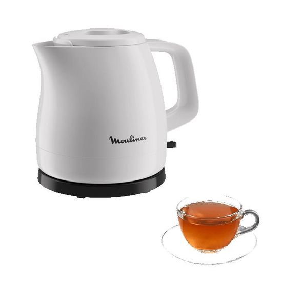 Bouilloire électrique Melitta Easy Top Aqua 1,7L - 2400W Noir/Acier - Rapide Et Pratique - 5