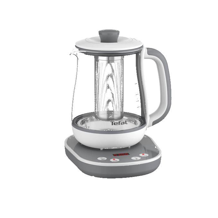 Tefal Bj551b10 Tastea Machine A Thé En Verre 1.5 . 8 Réglages. Panier A Thé Amovible Acier Inoxydable. Maintien Au Chaud. Base 360° - vue 7