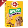PEDIGREE Biscrok Biscuits croquants multi mix pour chien 12x 500g-0