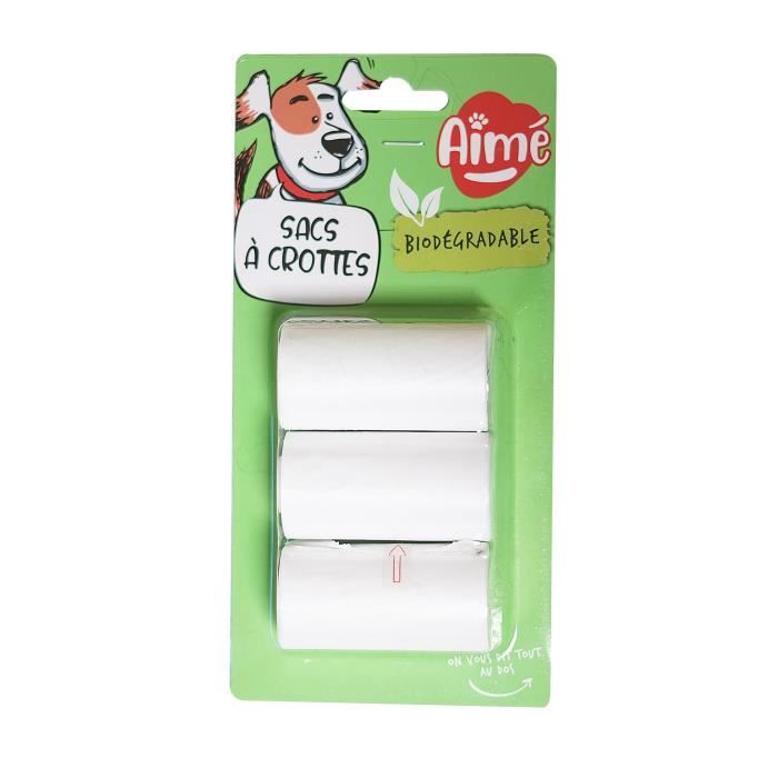 Sac crotte chien biodegradable - Cdiscount