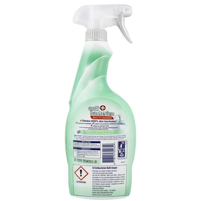 Jusqu'à 58% Spray nettoyant Cif 750 ml