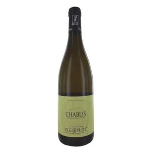 VIN BLANC Domaine George Chablis 2022 - Vin Blanc de Bourgogne