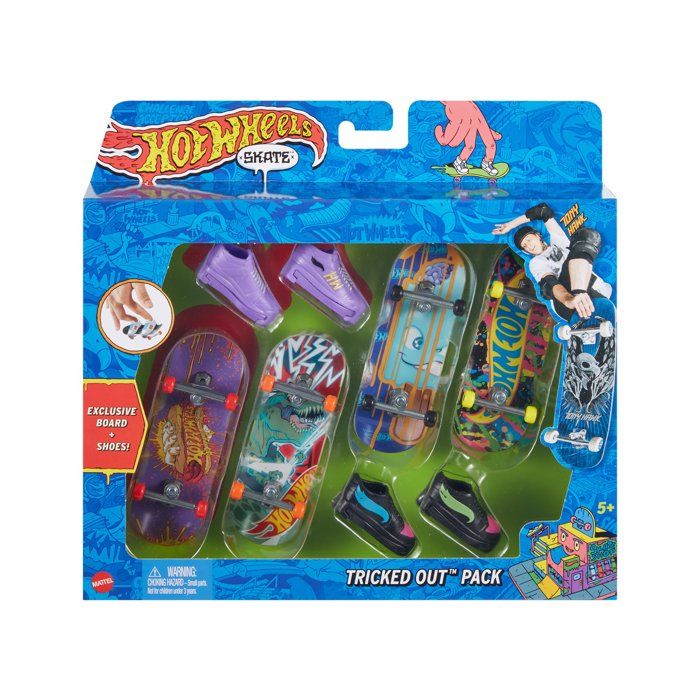 Hot Wheels Skate – Mini Skateboard Avec Accessoires – Modèle Aléatoire – Pour Enfants Dès 5 Ans
