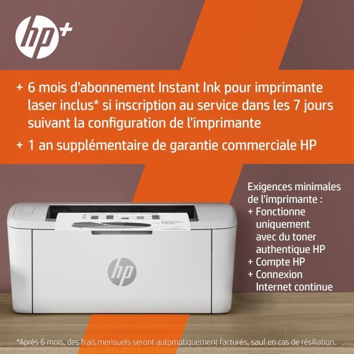 HP LaserJet M110we Imprimante monofonction Laser noir et blanc - 6