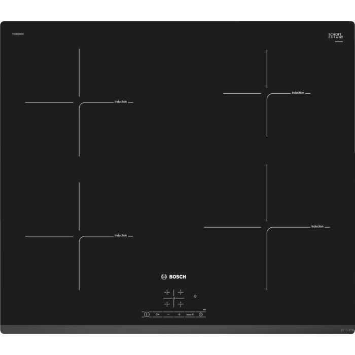  PUE631BB1E table cuisson induction - 4 foyers