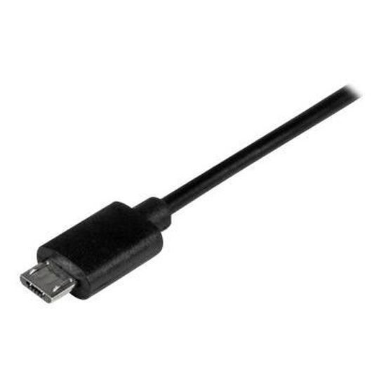 STARTECH Câble USB 2.0 USB-C vers Micro-B de 1 m - Cordon USB Type-C vers Micro-B - M/M - Noir