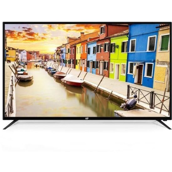 CONTINENTAL EDISON TV 43' (108 cm) 4K UHD (3840x2160) 3xHDMI 2xUSB (2.0) Port Optique PVR Ready