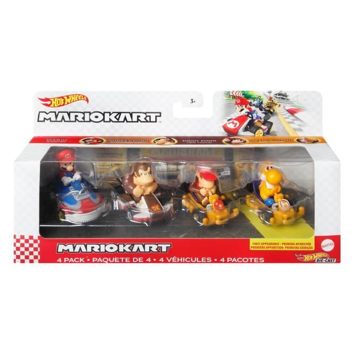 Voiture Hot Wheels Mario Kart Modèle aléatoire - Voiture - Achat