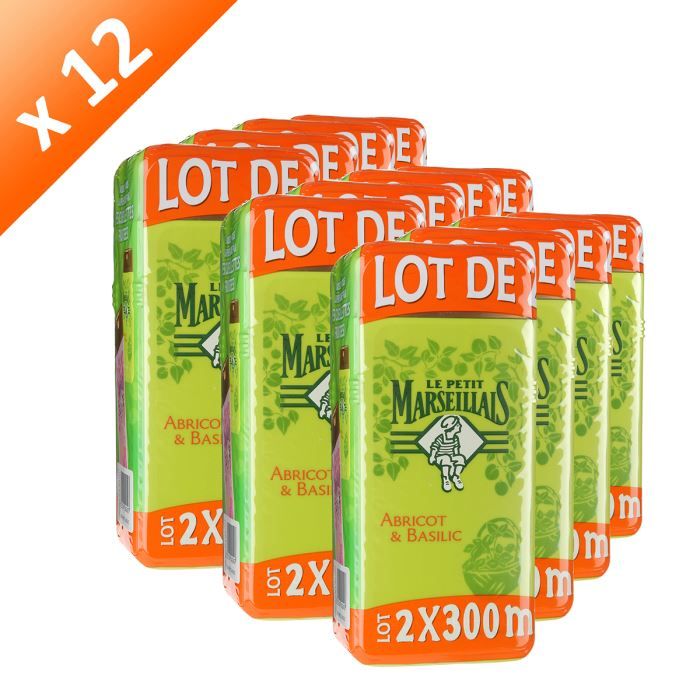 Est Ce Que Le Basilic Craint Le Gel LE PETIT MARSEILLAIS Douche Abricot/Basilic (x24) - Cdiscount Au quotidien