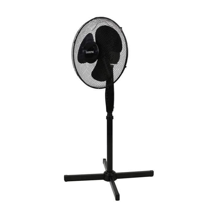 Ventilateur de pied OCEANIC 45 W Ø 41 cm 3 vitesses Oscillant — free download