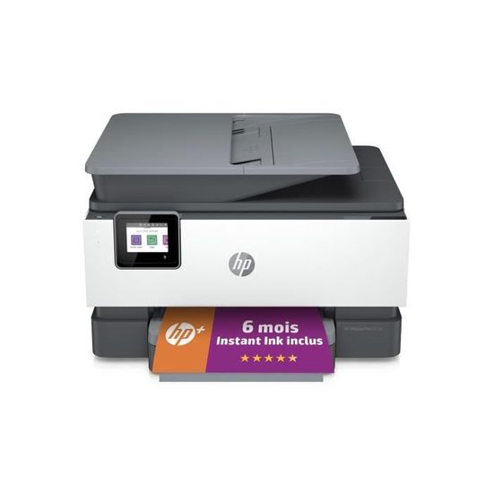 Imprimante tout-en-un HP OfficeJet Pro 9012e jet d'encre couleur Copie - 6 mois d'Instant ink inclus avec HP+