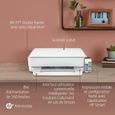 Imprimante tout-en-un HP Envy 6022e Jet d'encre couleur - Copie Scan - Idéal pour la famille - 3 mois d'Instant ink inclus avec HP+-1