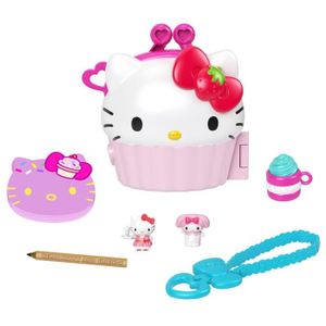 POUPON Coffret Cupcake Hello Kitty - MATTEL - Mini-poupée