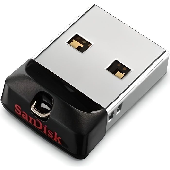Clé USB Ultra Fit - SANDISK - 128 Go - USB 3.1 - Cdiscount Informatique