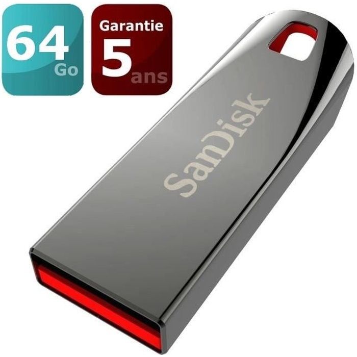 SanDisk Cruzer Force Clé USB USB 2.0 - vue 2