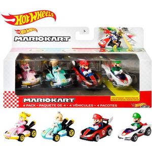 VAISSEAU SPATIAL Hot Wheels - Coffrets 4 véhicules Mario Kart - Mod