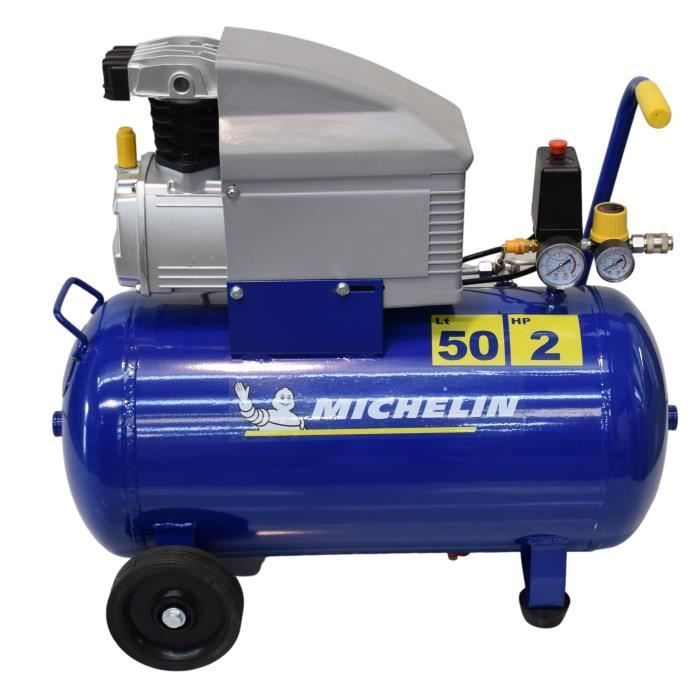 Compresseur d'air - MICHELIN - MB50 - 50L - 2 CV 230V