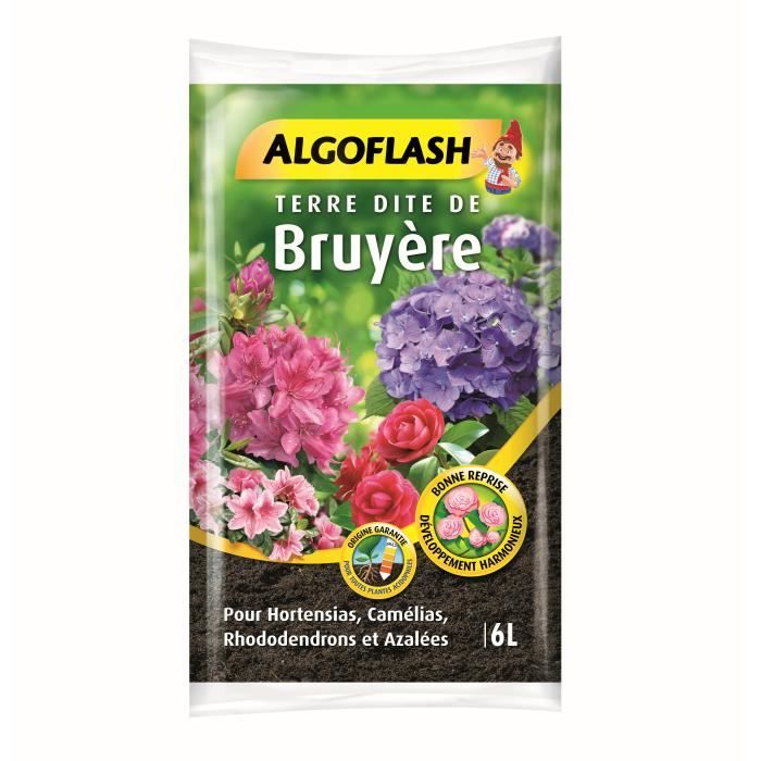 Terre De Bruyère Floragard 3x20L - Substrat Acide Pour Rhododendrons, Azalées Et Plantes Acidophiles
