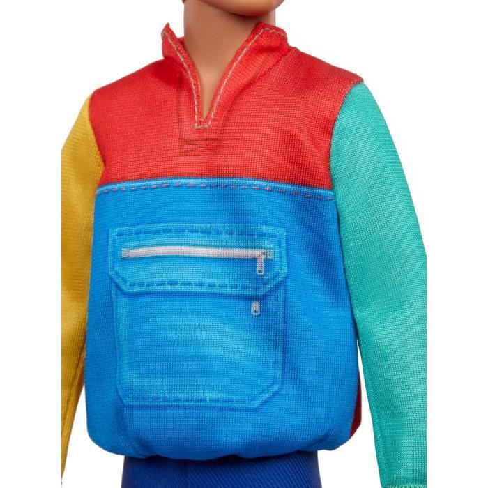 BARBIE Fashionistas Ken Veste Multicolore