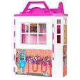 Barbie - Coffret restaurant de Barbie avec 1 poupée, + de 30 accessoires, 6 zones de jeu - Accessoires Poupée Mannequin - Dès 3 ans-1