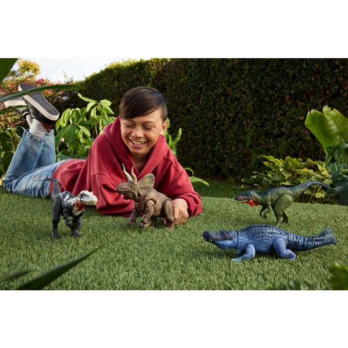 Jurassic World - Roar attack, figurine de dinosaure - Ankylosaurus