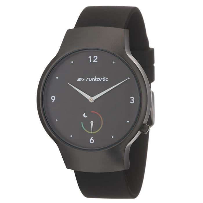 RUNTASTIC Montre Moment Basic Noir Homme RNG - Cdiscount Téléphonie