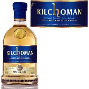 WHISKY BOURBON SCOTCH KILCHOMAN Machir Bay - Whisky Single Malt - Tourbé