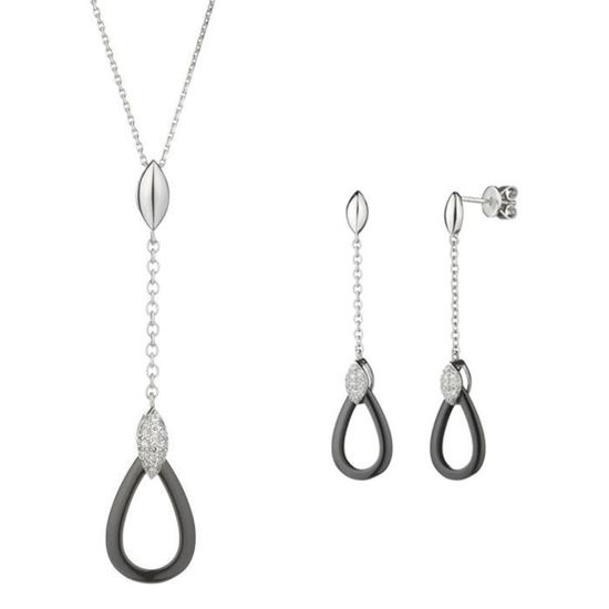 Collier Montre Argent Femme Ensembles Cadeaux De Bijoux En Argent