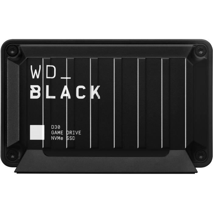 Disque Dur Externe SSD – WD_BLACK – D30 Game Drive SSD – 1 To – USB 3.1 (WDBATL0010BBK-WESN)